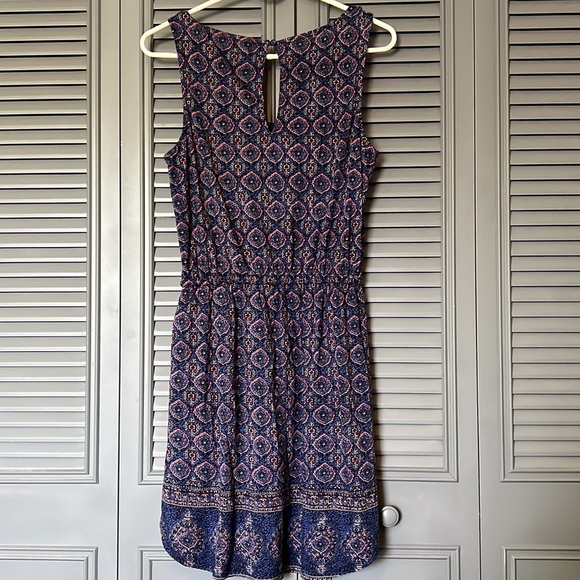 Lucky Brand : Small Floral Mini Dress - Picture 2 of 10